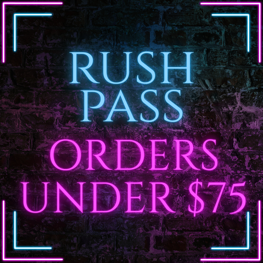 Rush Pass Under $75 24 HOUR TAT (After 10AM MST Goes Next Day)