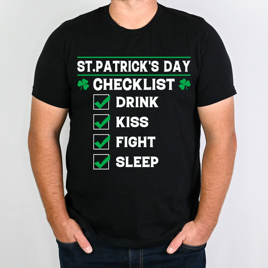 St. Patrick's Day Checklist