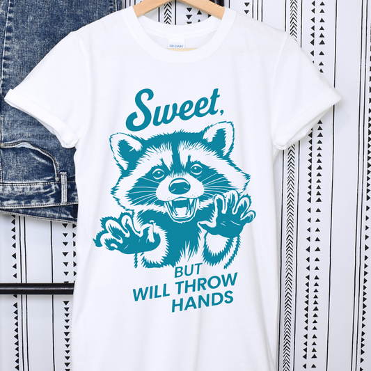 Sweet Throw Hands-Teal