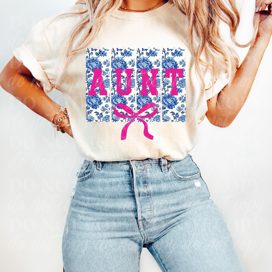 Aunt Floral Bow