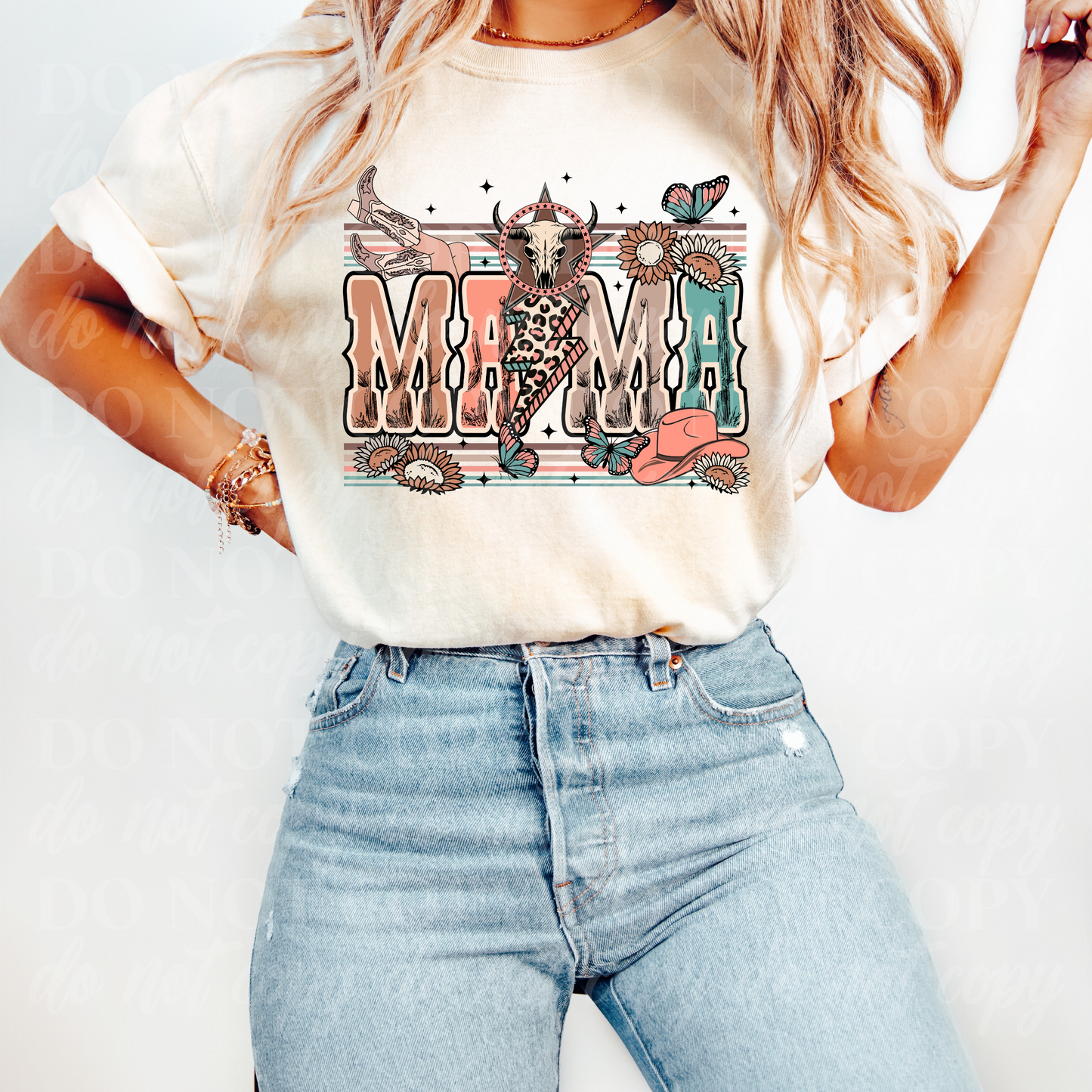 Western Floral Mama