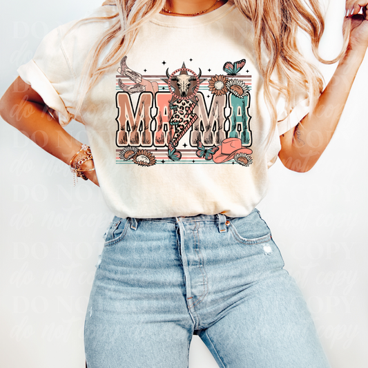 Western Floral Mama