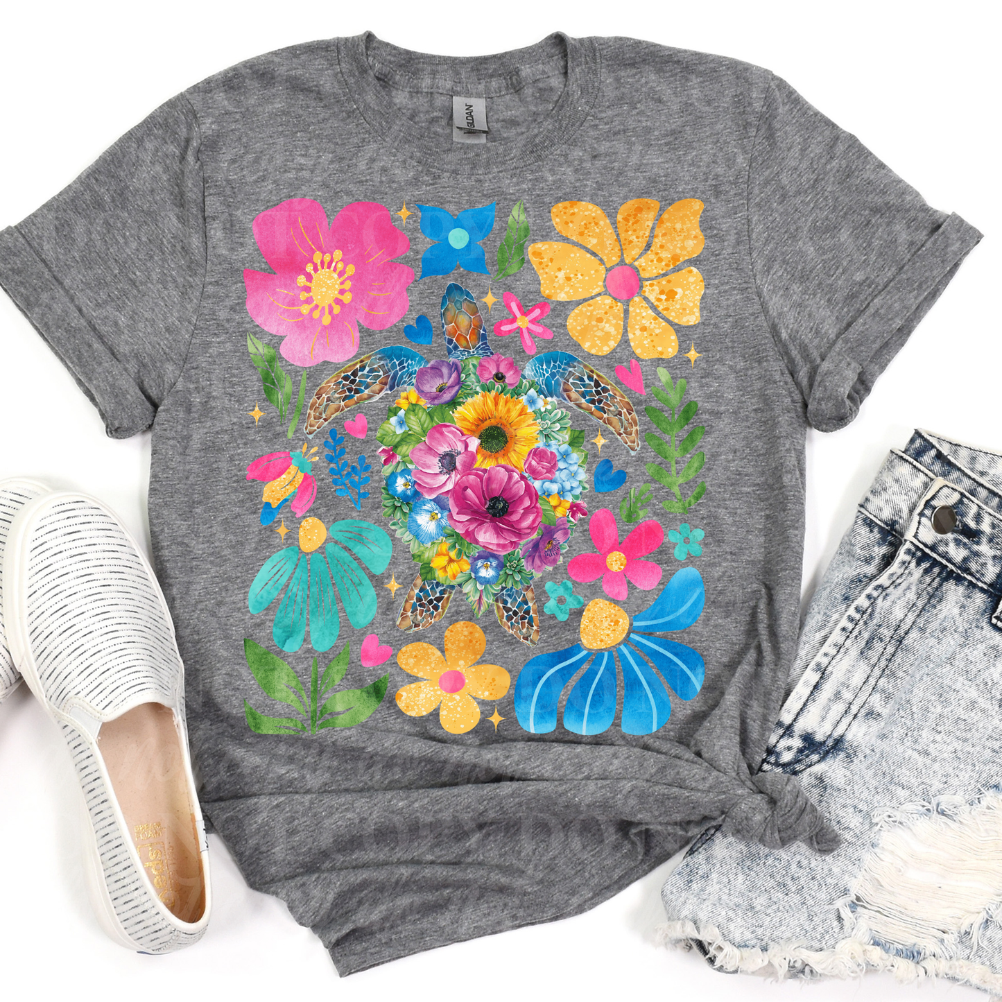 Floral Turtle