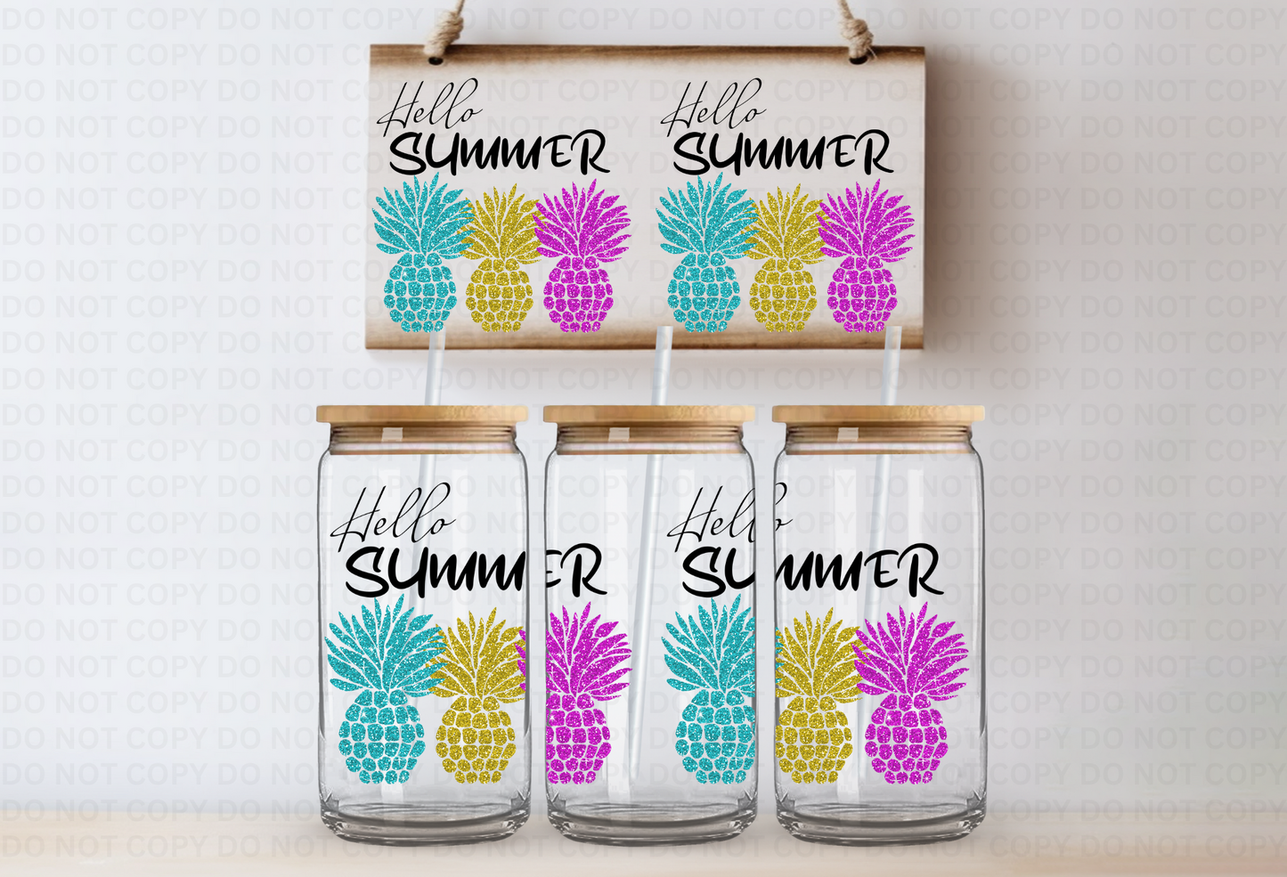 Hello Summer Pineapple