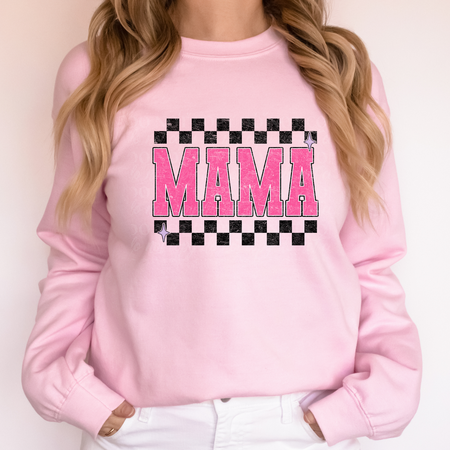 Mama- hot pink