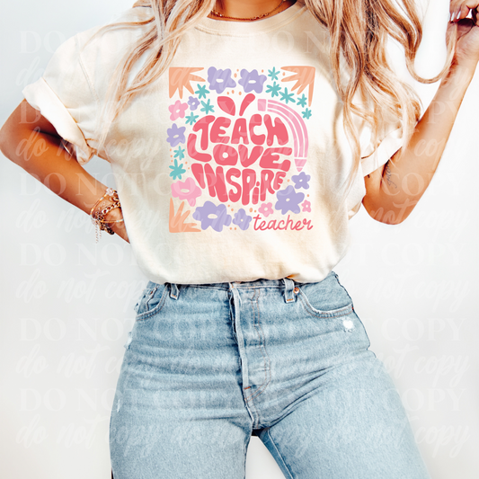 Teach Love Inspire- apple