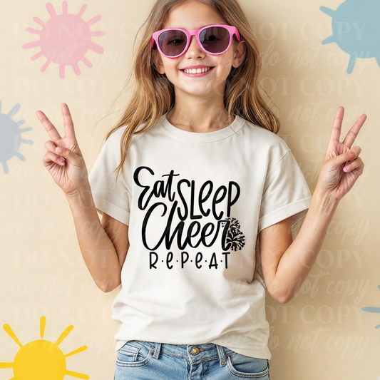 Eat Sleep Cheer Repeat