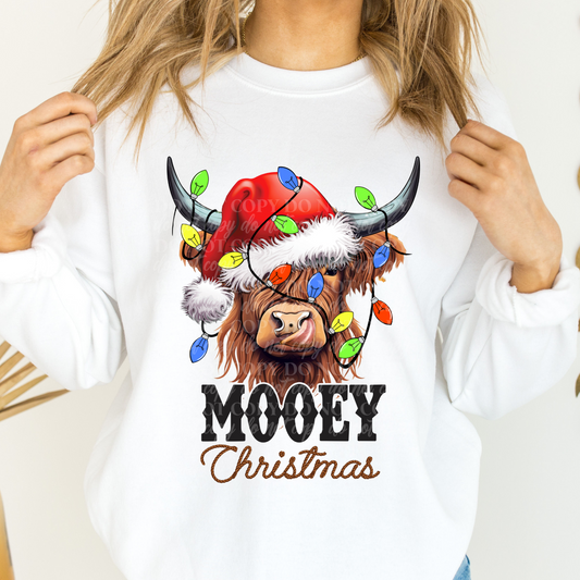 Mooey Christmas- cow