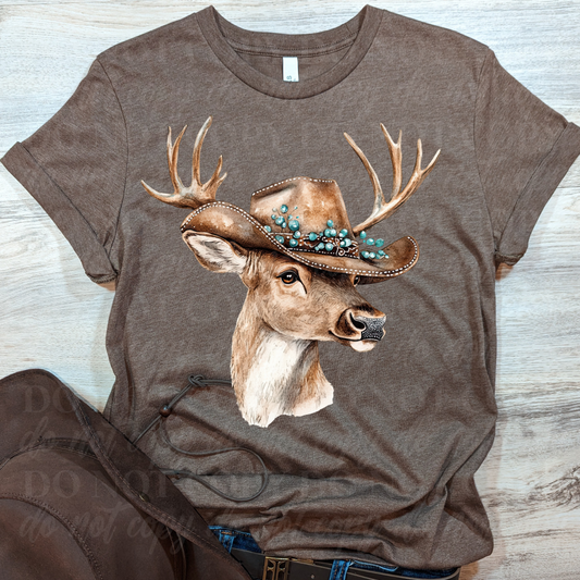 Deer Cowboy Hat