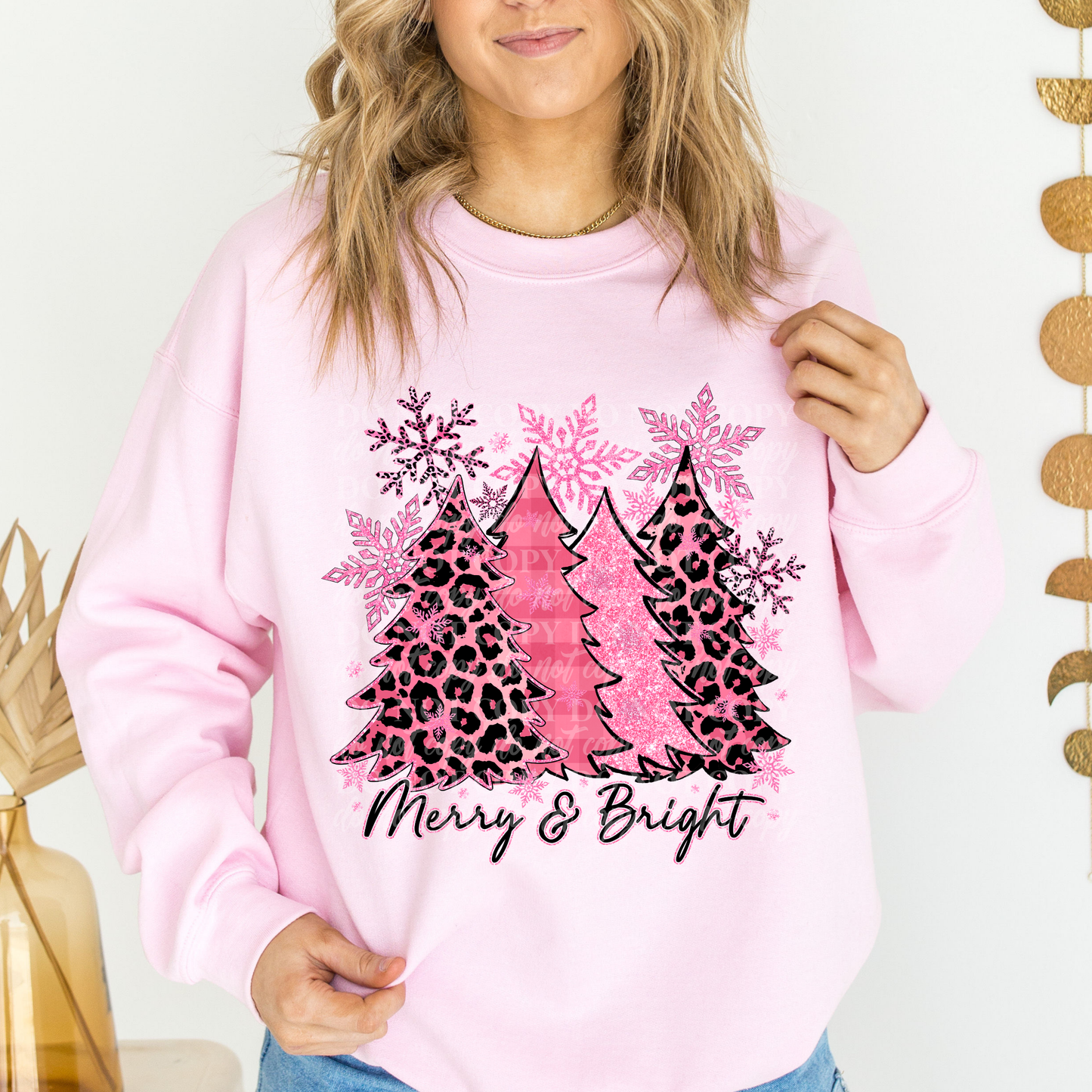 Merry and Bright-pink