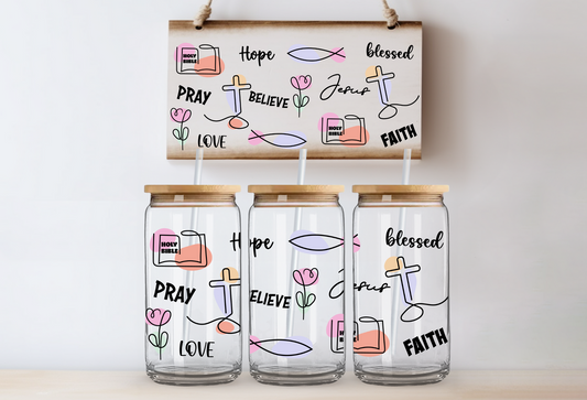 Faith UVDTF 16oz CUP WRAP