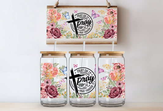 Pray on it UVDTF 16oz CUP WRAP