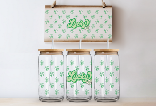 UVDTF 16oz CUP WRAP - Lucky