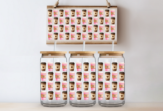 UVDTF 16oz CUP WRAP - Coffee