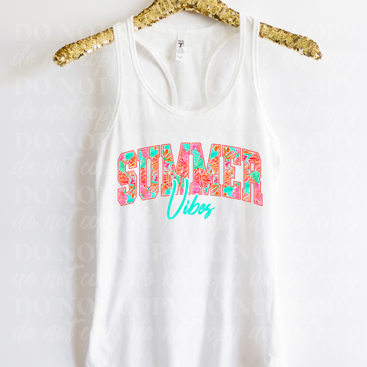 Summer Vibes-teal