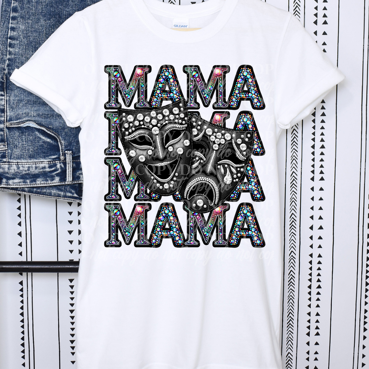 Theatre Mama Rhinestone Stacked