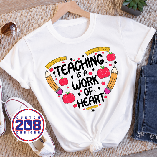 Teacher Is A Work of Heart