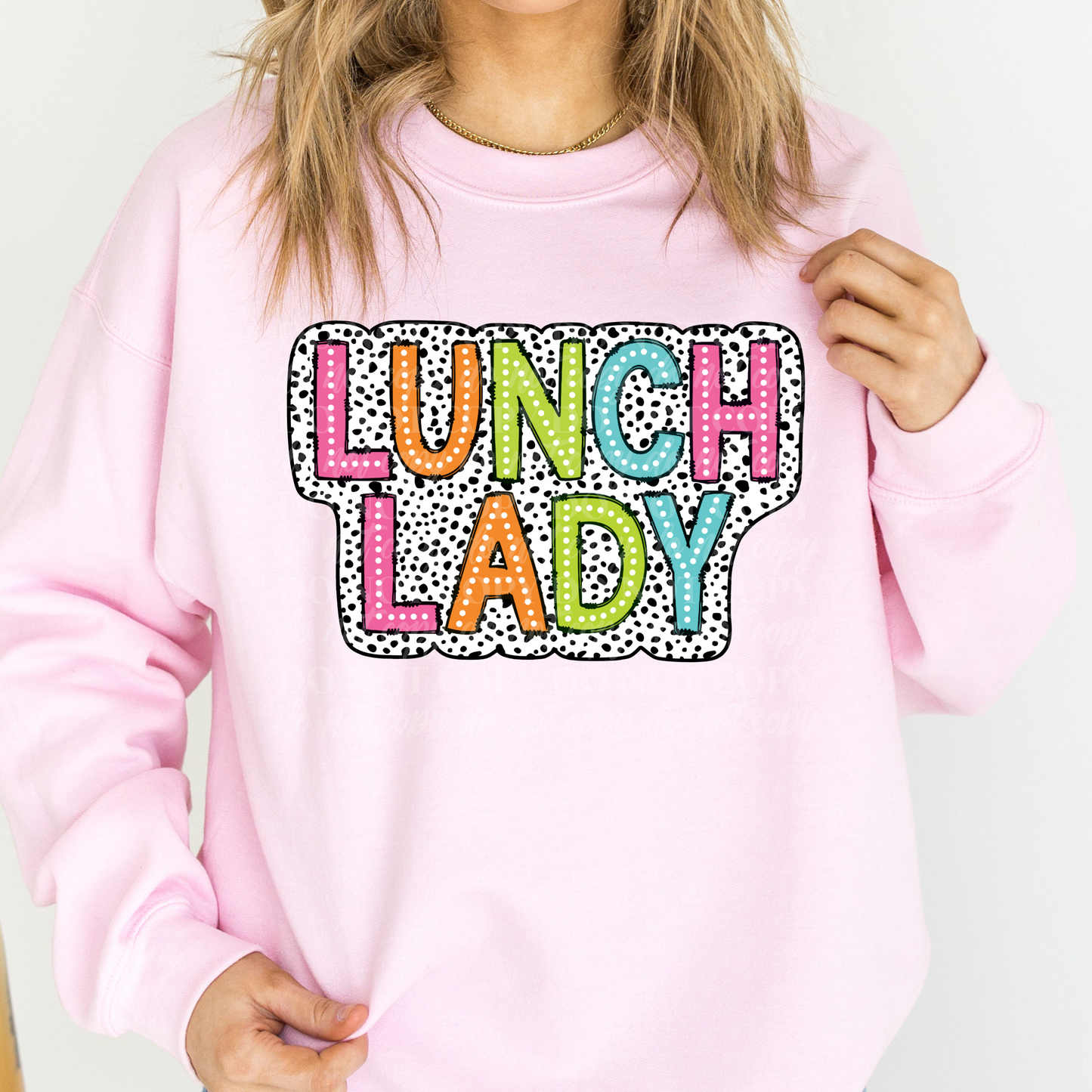 Lunch Lady- Colorful