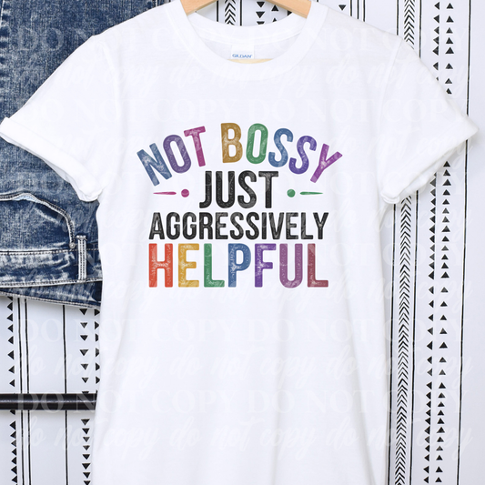 Not Bossy Just Aggressively Helpful