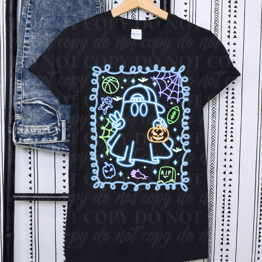 Boy Ghost Neon Sign