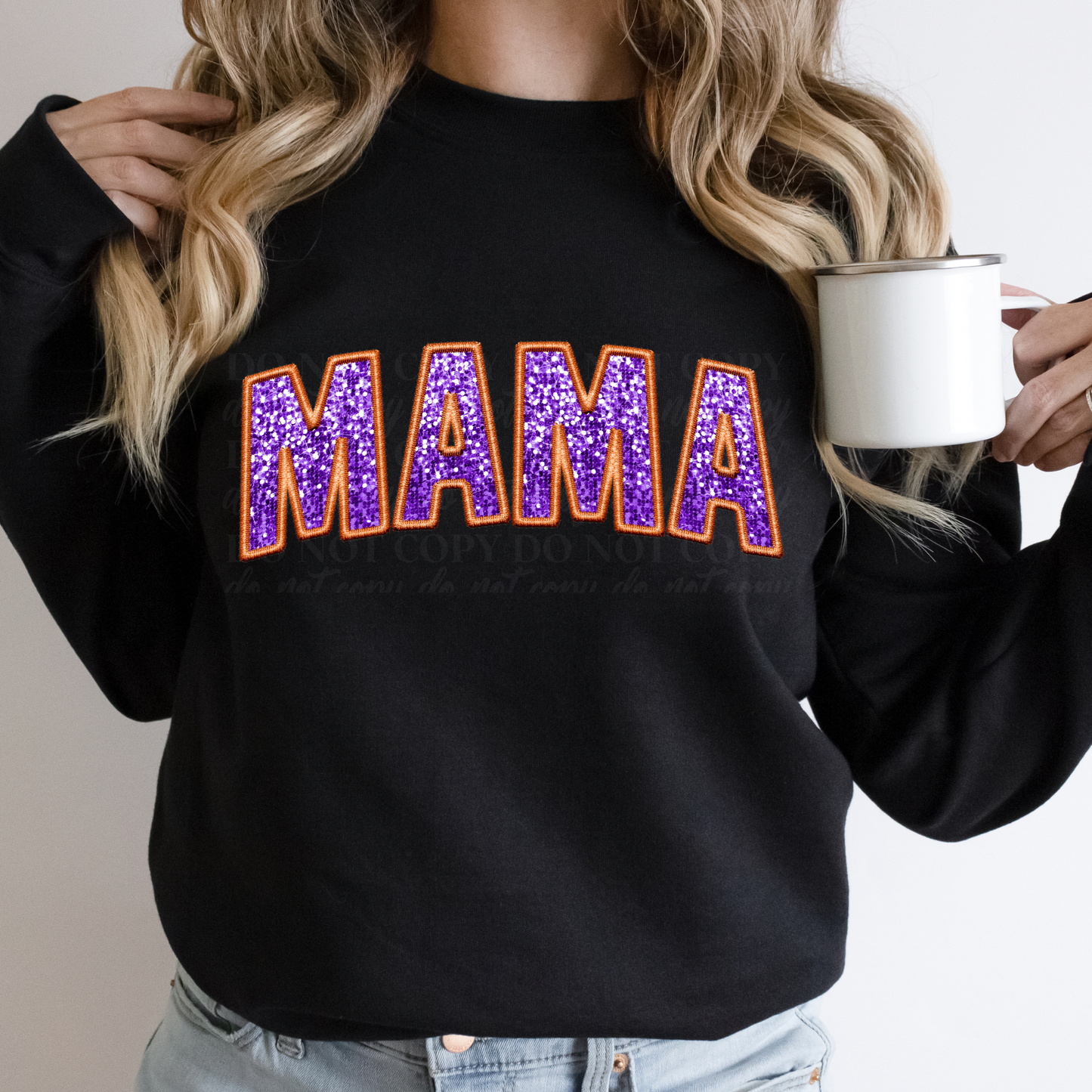 MAMA- purple and orange