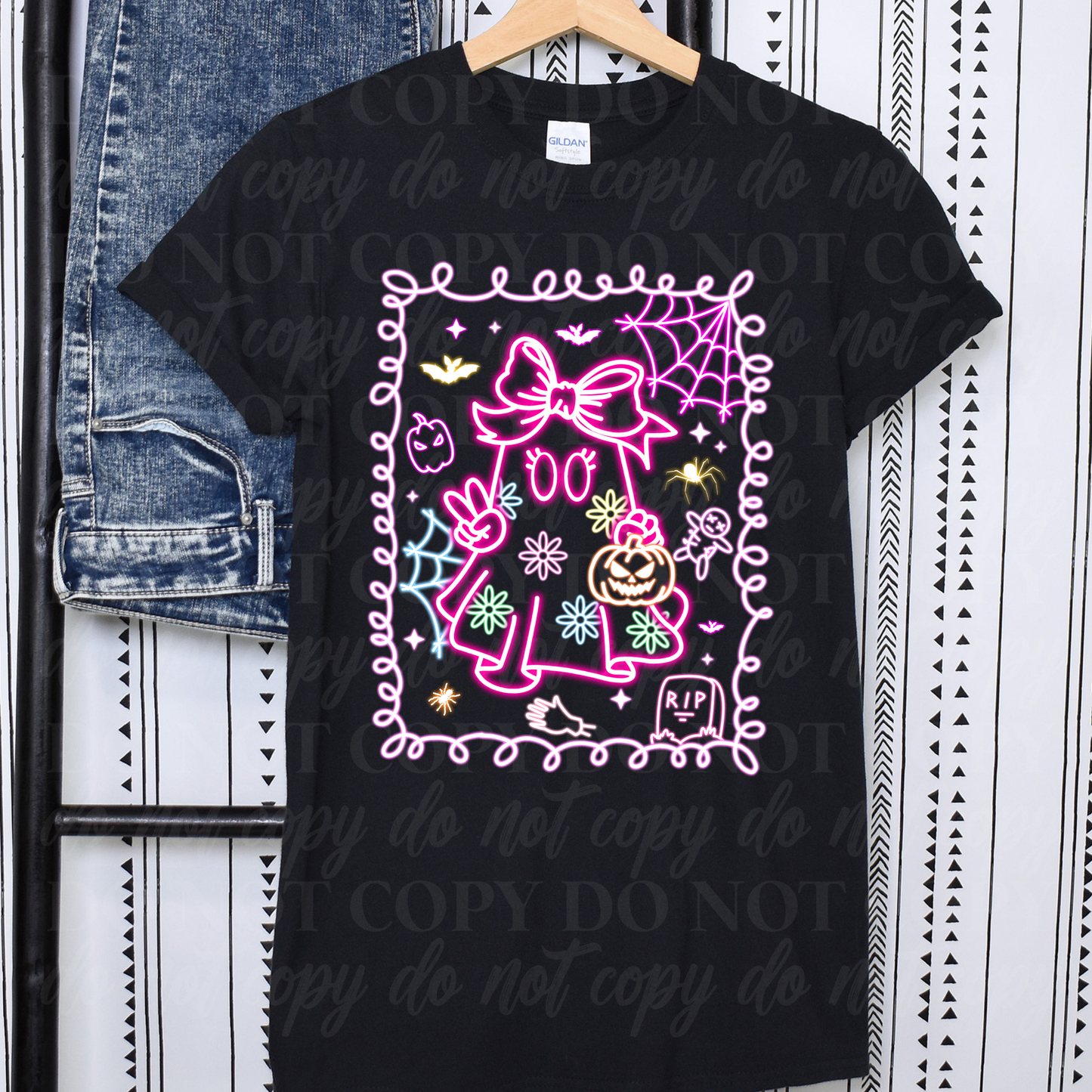 Girl Ghost Neon Sign