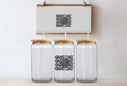 UVDTF 16oz CUP WRAP -Game Day Basketball