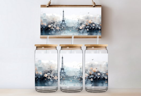 UVDTF 16oz CUP WRAP - Eiffel Tower