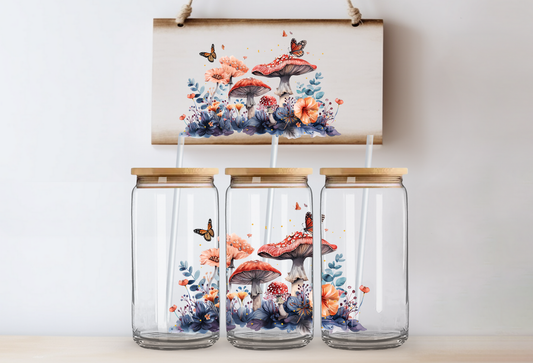 UVDTF 16oz CUP WRAP - Mushrooms