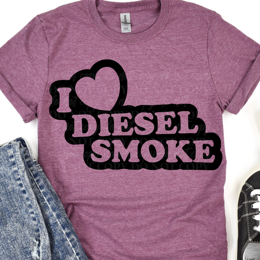 I heart diesel smoke