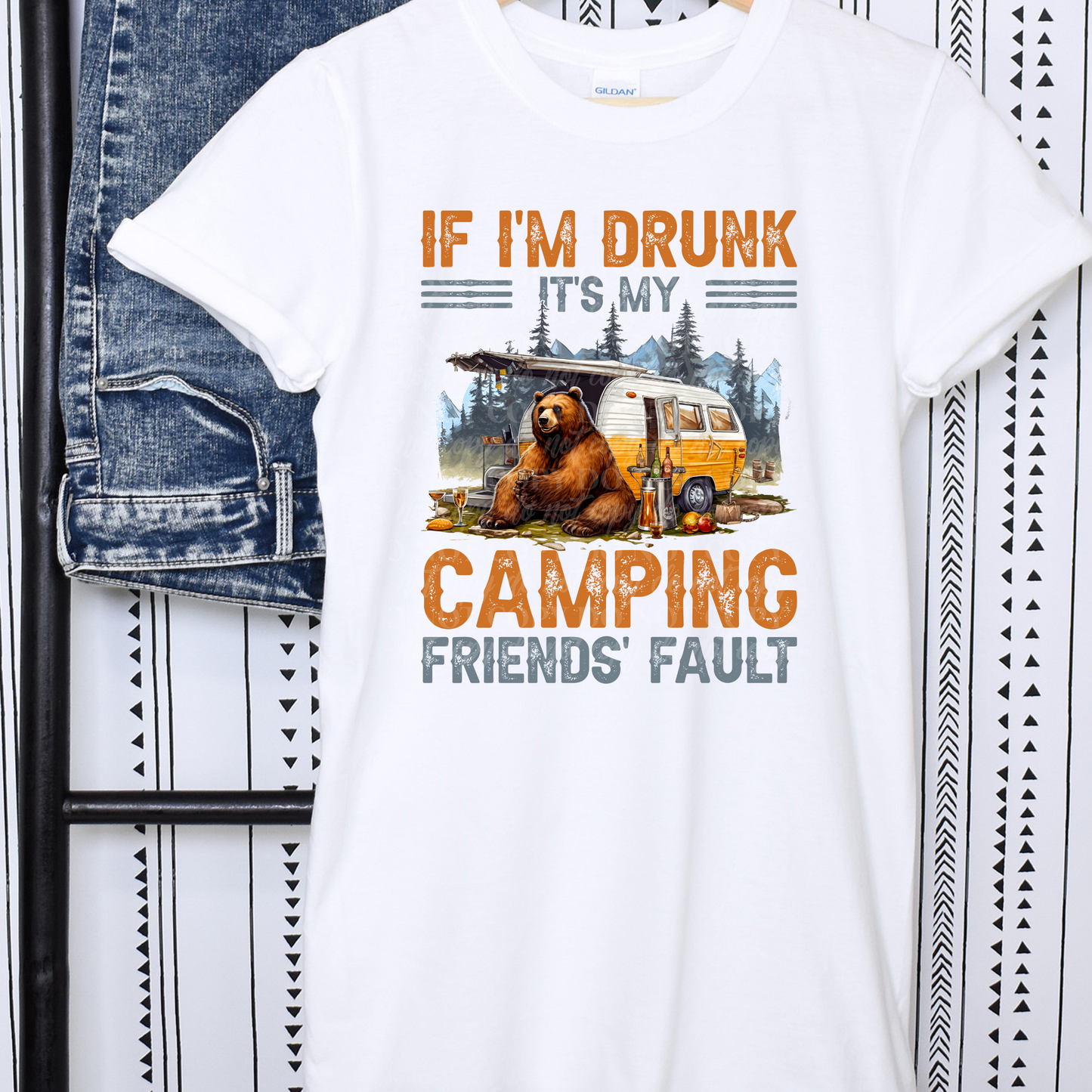 If I'm drunk it's my camping friends fault