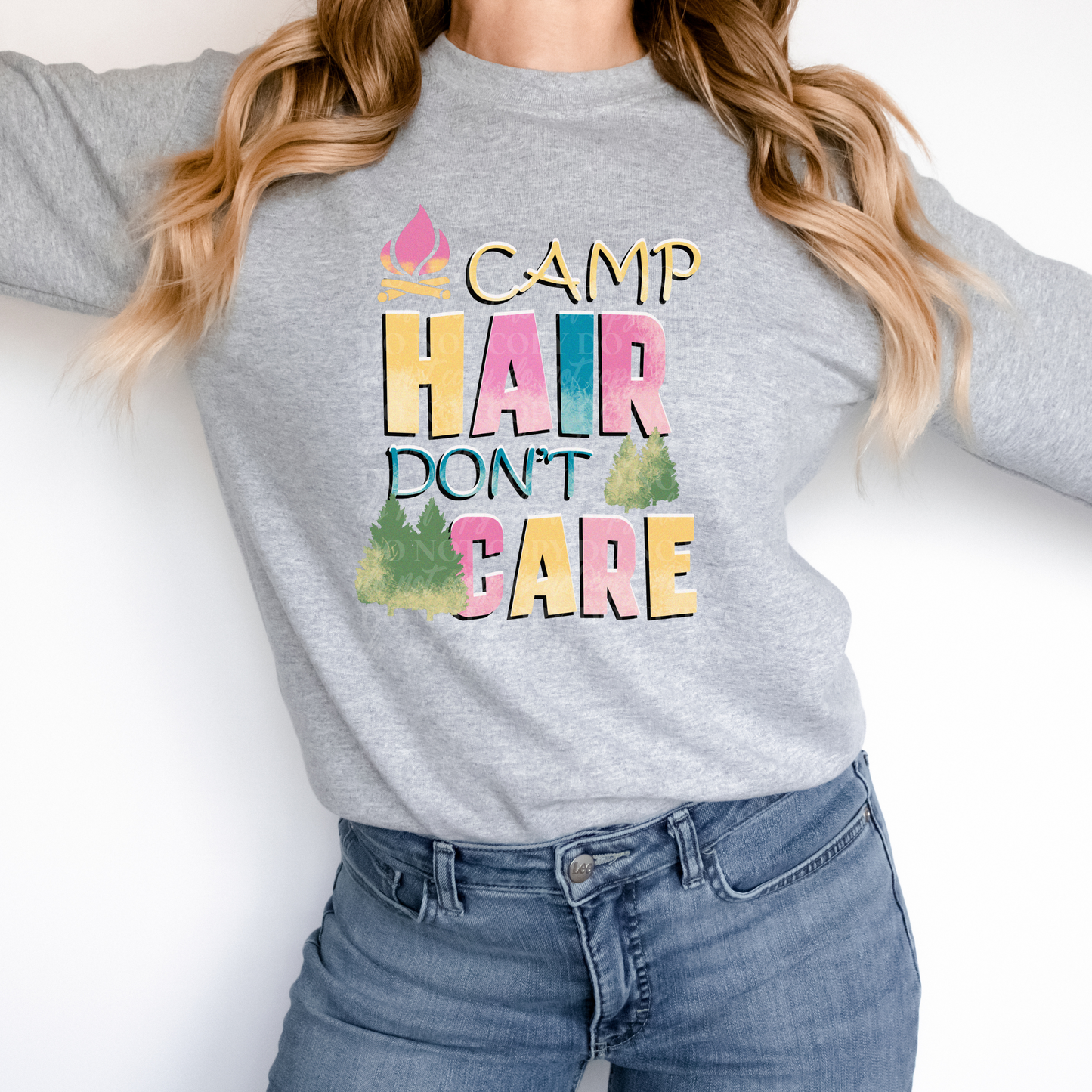 Camp hair don't care-yellow