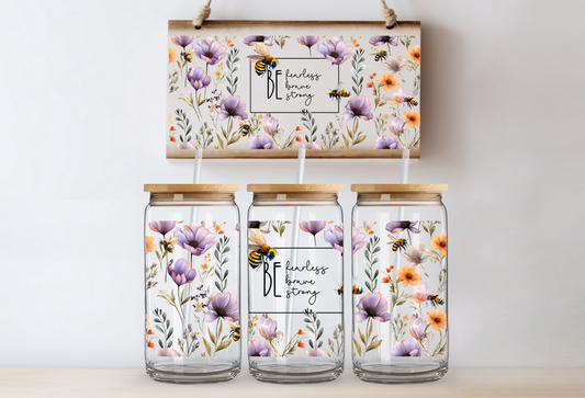 UVDTF 16oz CUP WRAP - BE Fearless, Brave, Strong