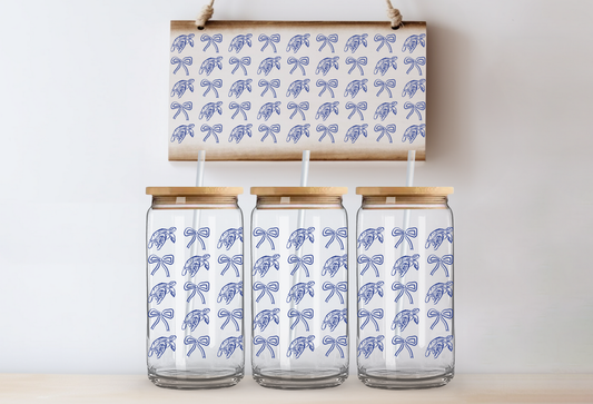 UVDTF 16oz CUP WRAP - Sea Turtles and Bows