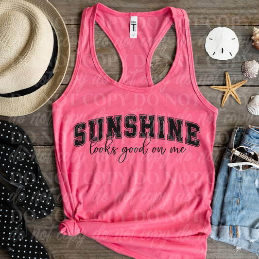 Sunshine Looks Good On Me-Black