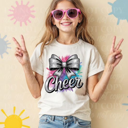 Cheer-silver bow