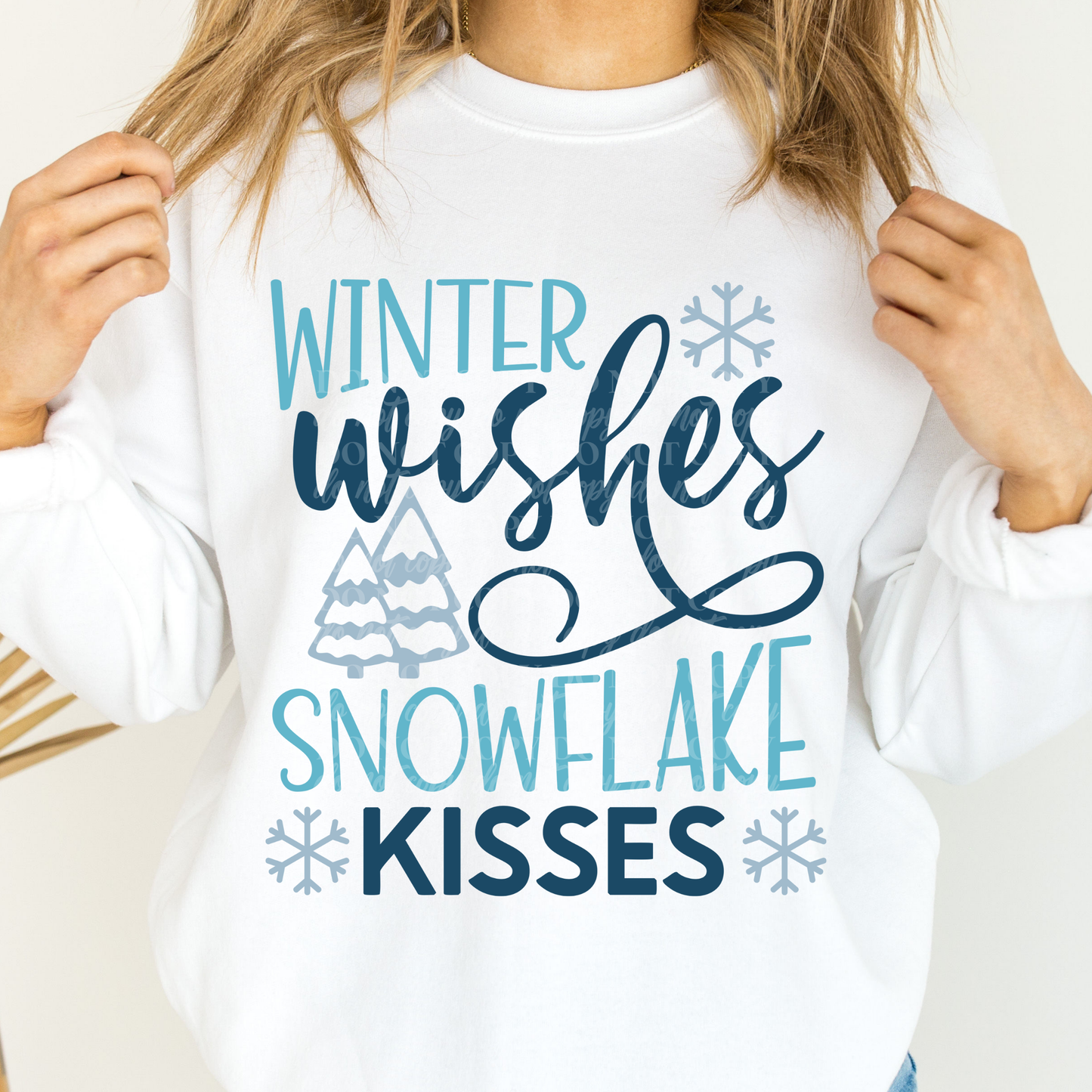 Winter Wishes Snowflake Kisses