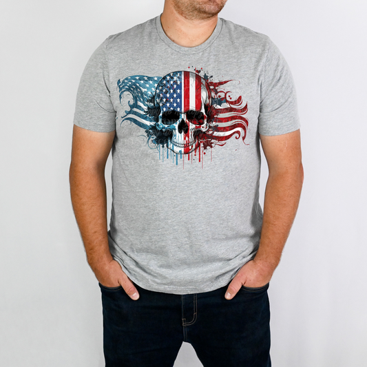 Patriotic Skull