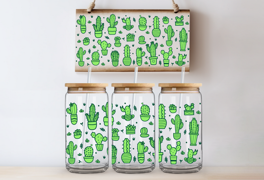 UVDTF 16oz CUP WRAP - Cacti