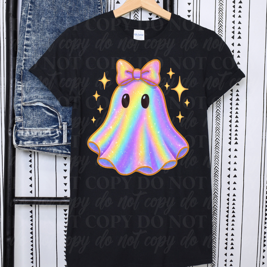Iridescent Ghost With Bow-stars