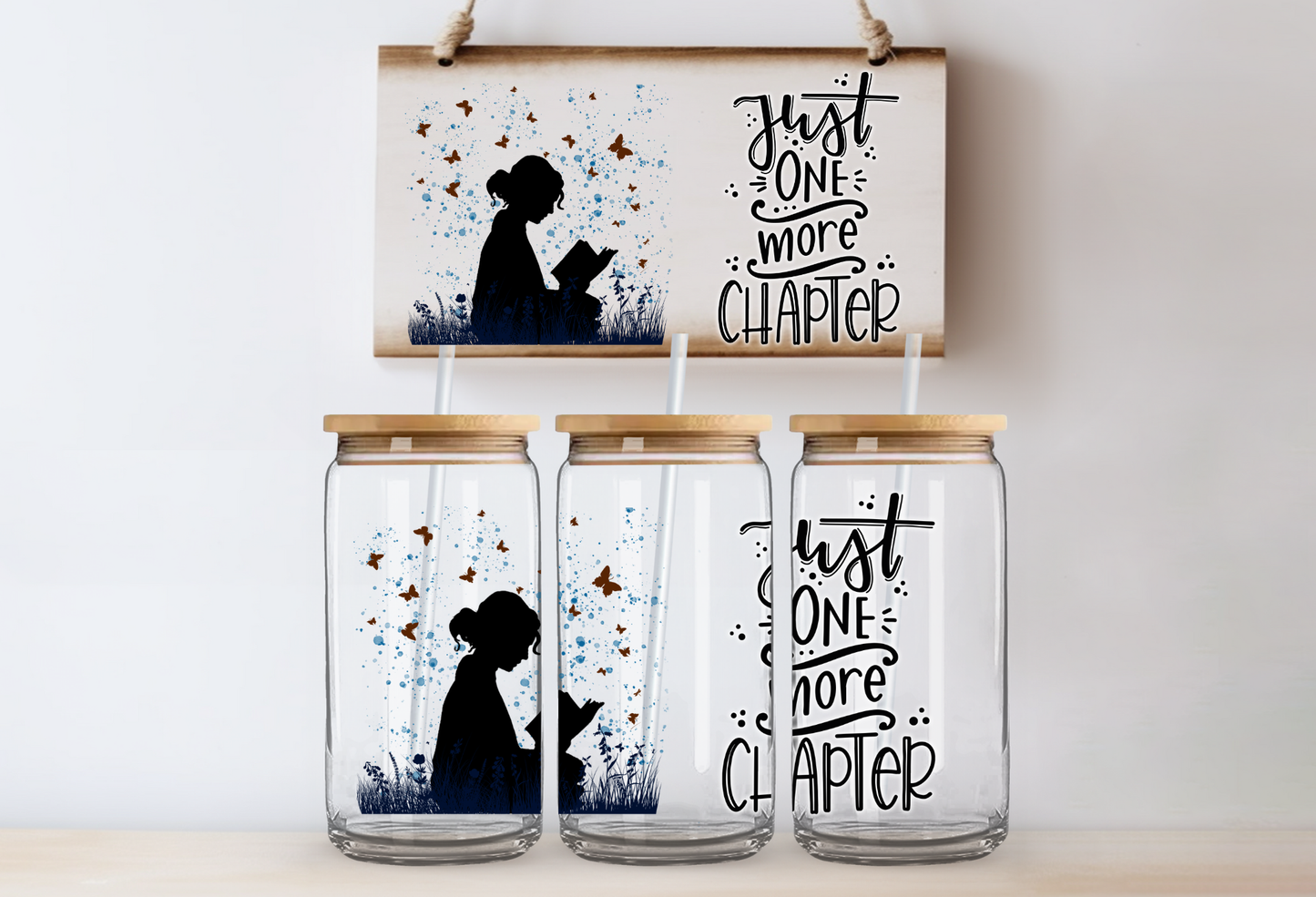 UVDTF 16oz CUP WRAP - Just One More Chapter