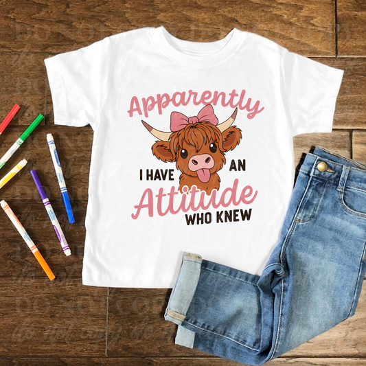 Apparently I Have an Attitude