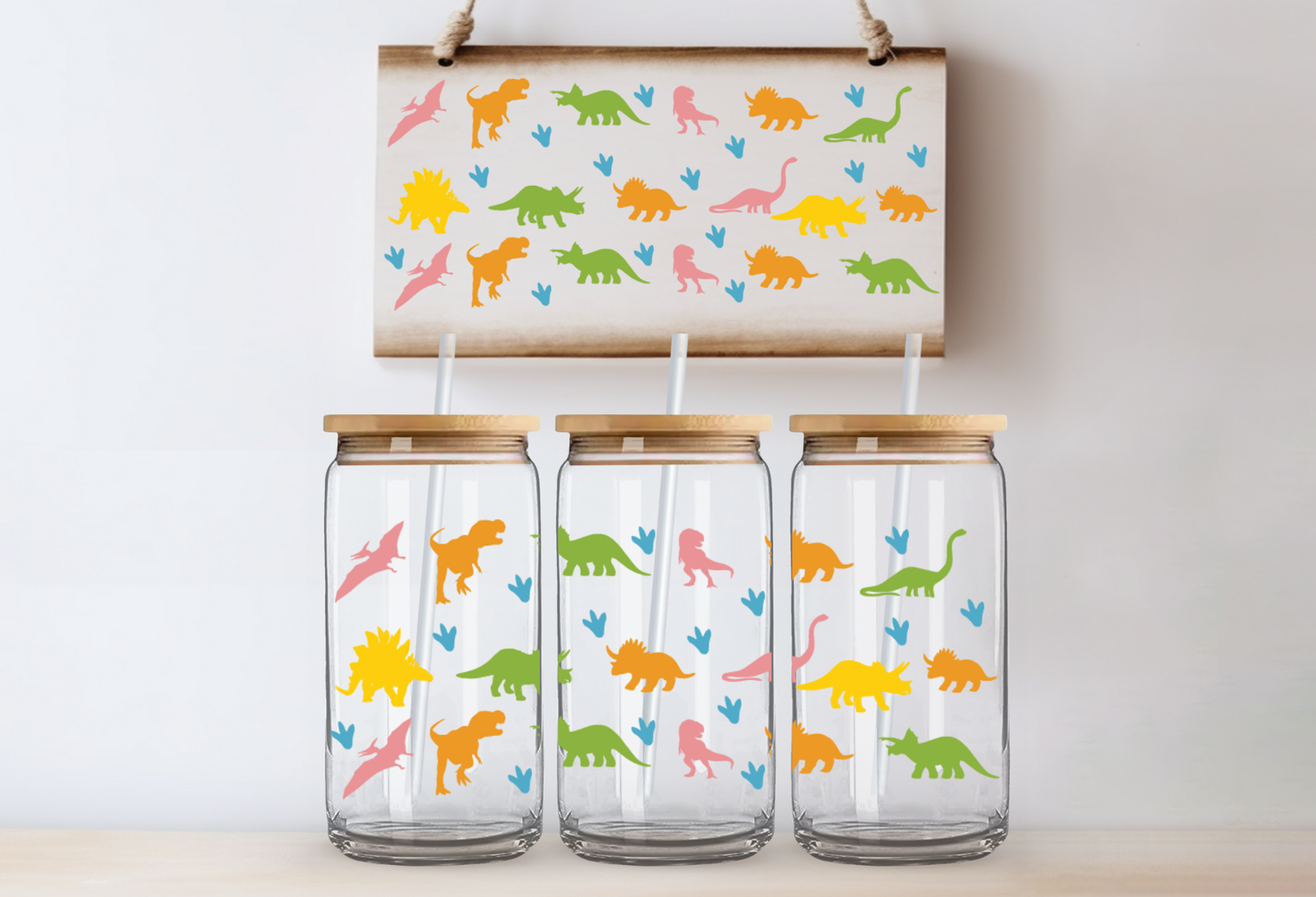 UVDTF 16oz CUP WRAP - Dinos