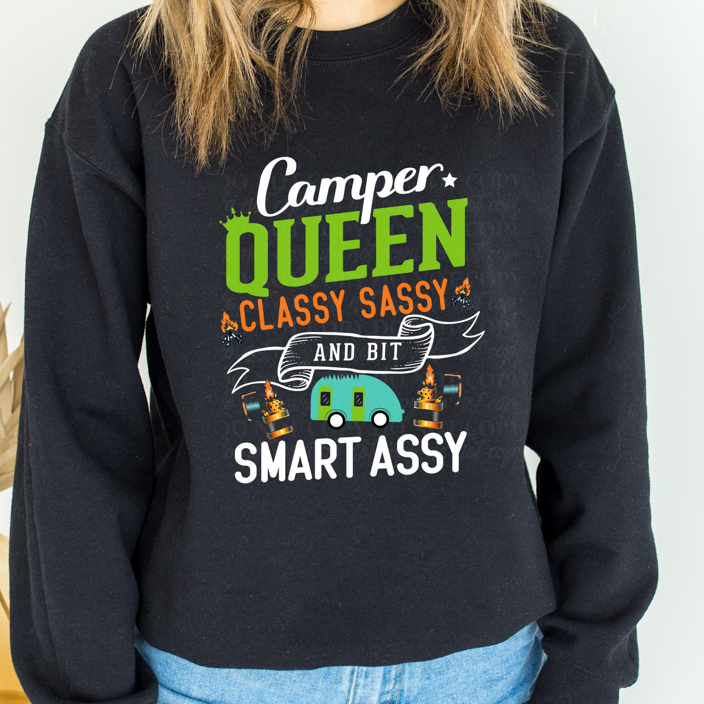 Camper Queen. Classy Sassy Smart Assy