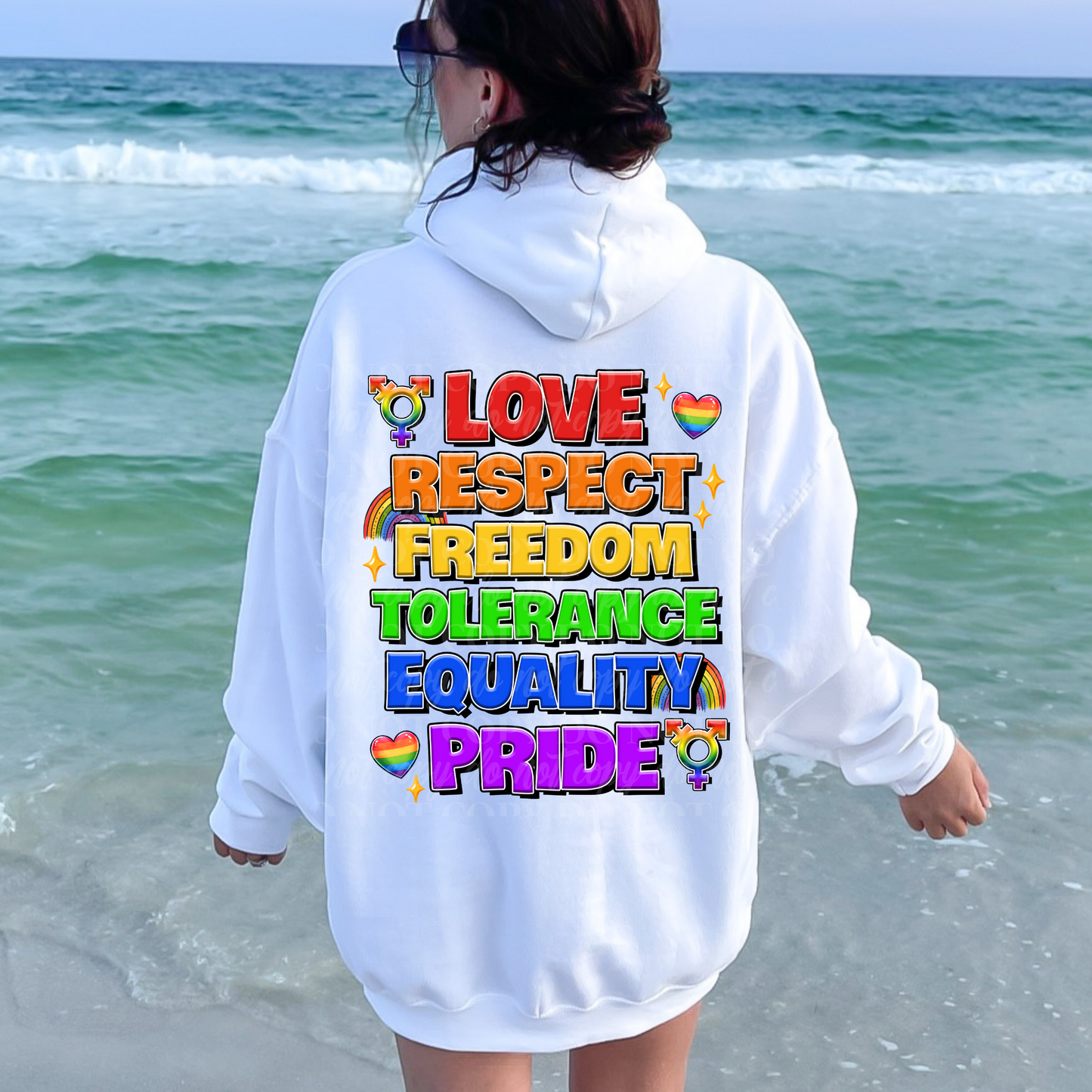 Love Respect Freedom-rainbow