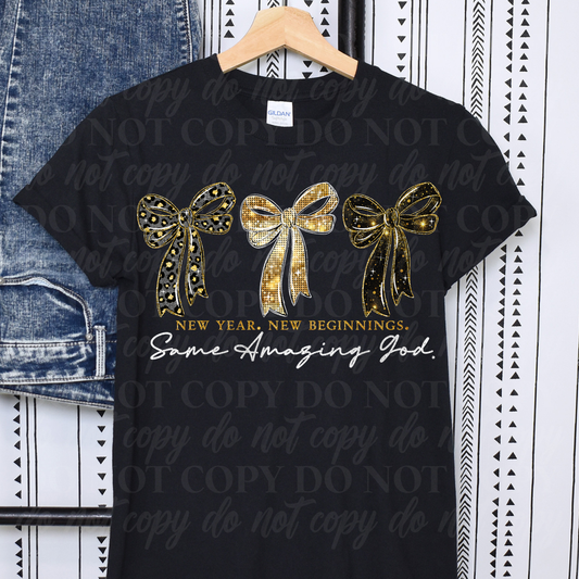 New Year Same Great God-gold