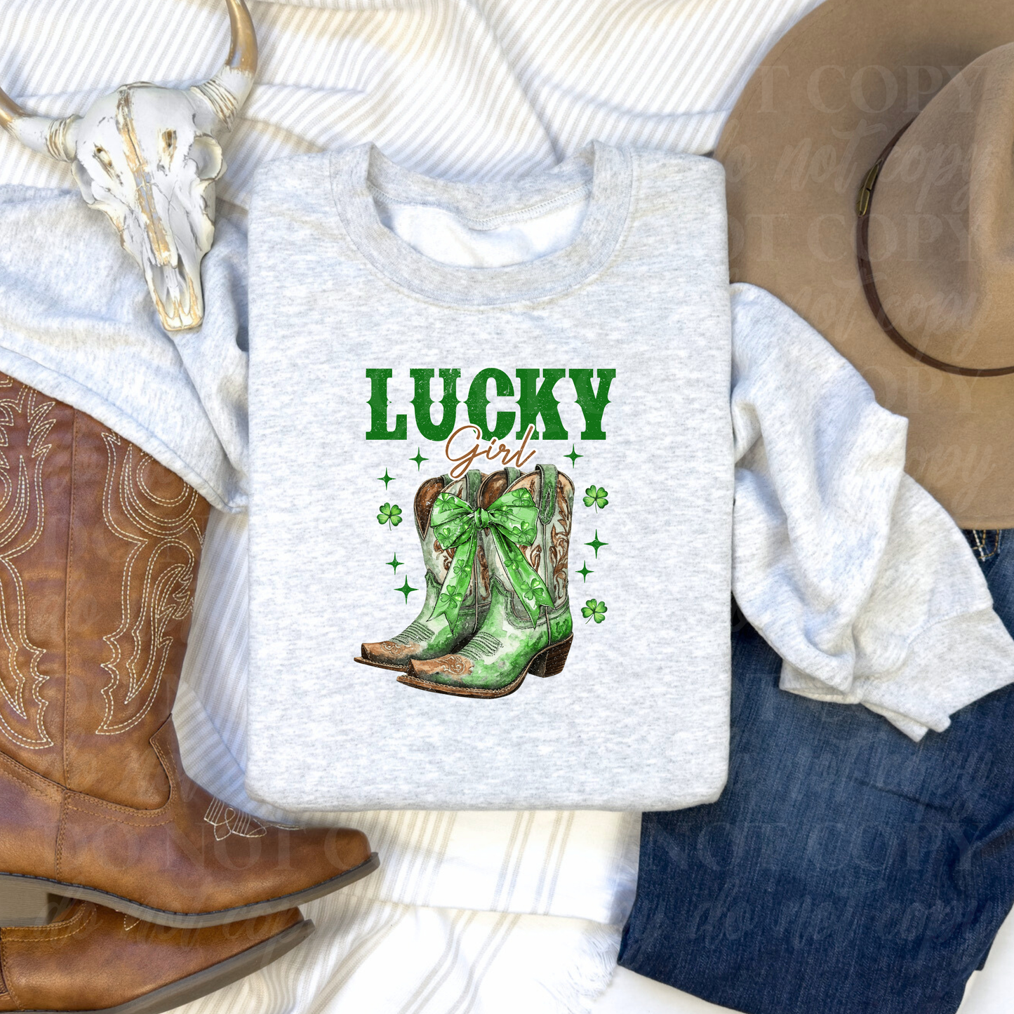 Lucky Girl Cowgirl Boots
