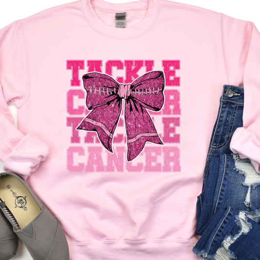 Tackle Cancer Stack- Bow