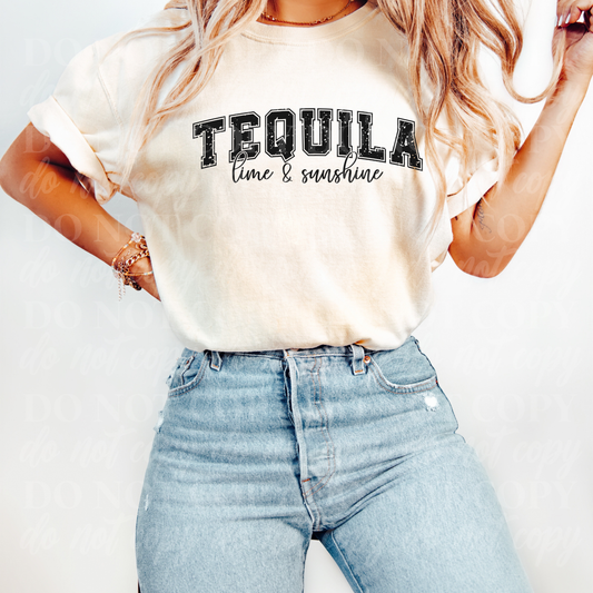 Tequila Lime & Sunshine-black