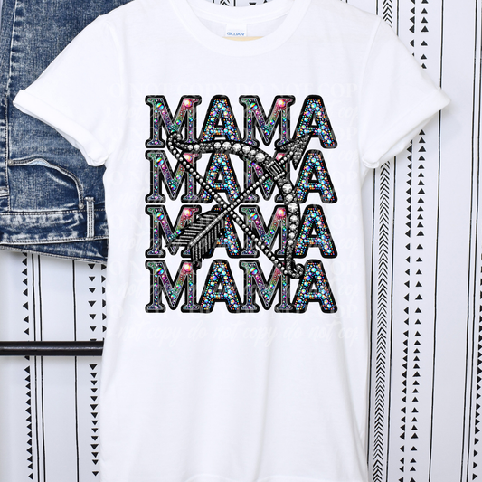 Mama Stack Colorful Rhinestone- Archery